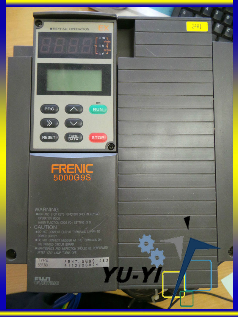 Fuji FRN7.5G9S-4EX Frenic 5000G9S 12KVA Servo Drive - PLC DCS SERVO Control  MOTOR POWER SUPPLY IPC ROBOT